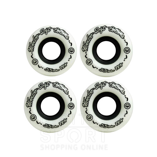 RUEDAS X 4 SKATE SOFT COTTON 55MM