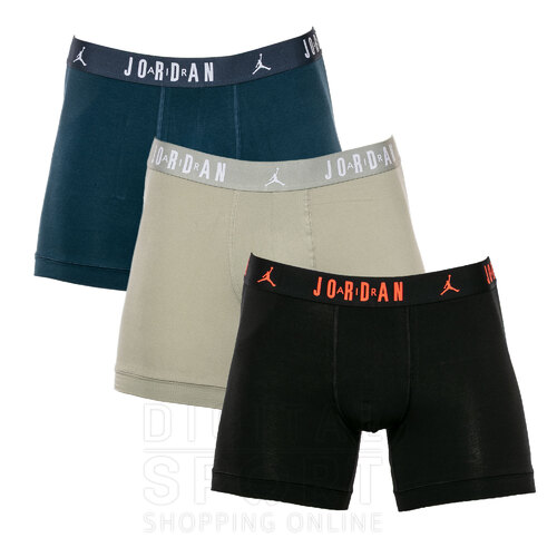 PACK X 3 BOXERS JHM FLIGHT COTTON CORE