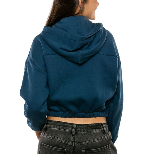 BUZO CANGURO FLOWER ZIP