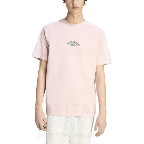 REMERA ORIGINALS WASHED GRAPHIC RINGER