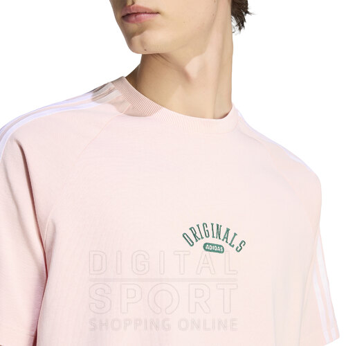 REMERA ORIGINALS WASHED GRAPHIC RINGER