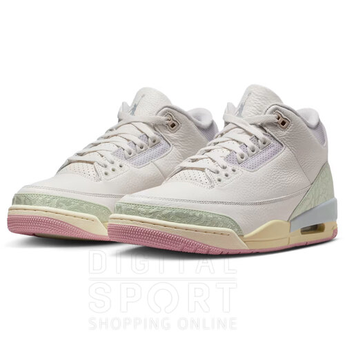 BOTAS AIR JORDAN 3 RETRO OG SAIL AND JADE AURA