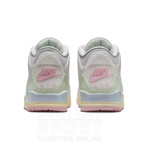 BOTAS AIR JORDAN 3 RETRO OG SAIL AND JADE AURA