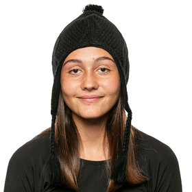 GORRO TEJIDO POMPON