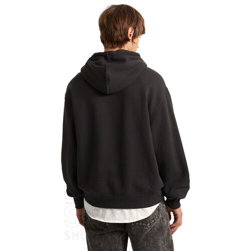 BUZO CANGURO STRETCH LOGO PULLOVER