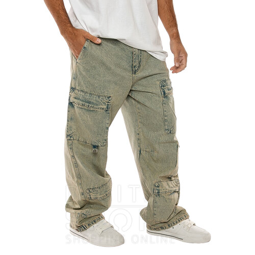 PANTALON CARGO JEAN GARDEN
