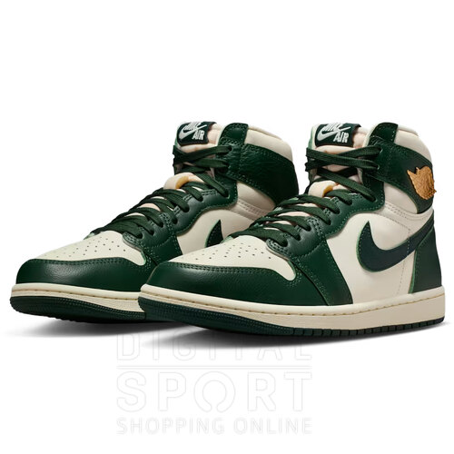 BOTAS AIR JORDAN 1 RETRO HIGH OG PRO GREEN