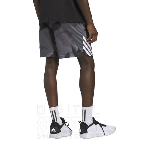 SHORT 3-STRIPES AOP