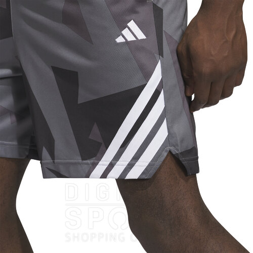SHORT 3-STRIPES AOP