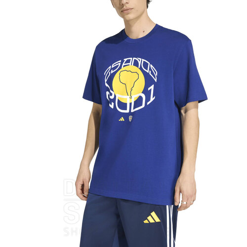 REMERA BOCA JUNIORS ANIVERSARIO 2001