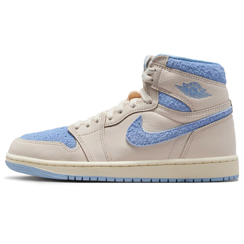 BOTAS AIR JORDAN 1 RETRO HI OG PSYCHIC BLUE AND PALE IVORY