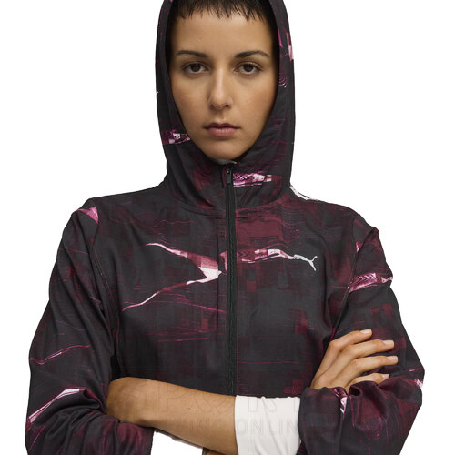CAMPERA W RUN VELOCITY AOP WOVEN