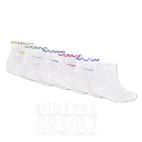 PACK X 6 MEDIAS LIGHTWEIGHT QUARTER