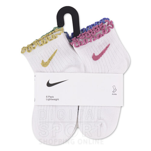 PACK X 6 MEDIAS LIGHTWEIGHT QUARTER
