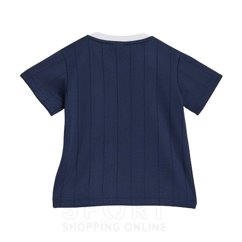 CONJUNTO REMERA Y SHORT PINSTRIPE