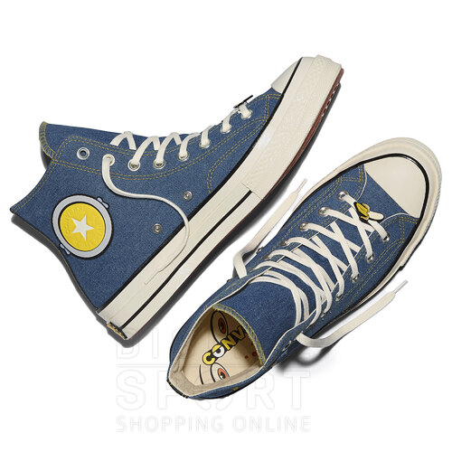 BOTAS CONVERSE X MINIONS CHUCK 70