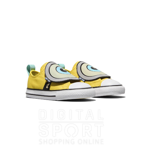 ZAPATILLAS MINIONS CHUCK TAYLOR ALL STAR ONE STRAP EASY-ON