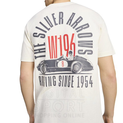REMERA GRAPHIC MERCEDES AMG PETRONAS F1 TEAM SILVER ARROWS 1955