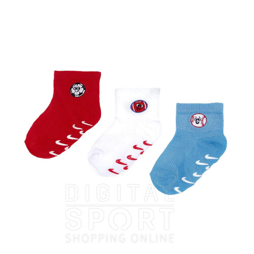 PACK X 3 MEDIAS QUARTER KIDS