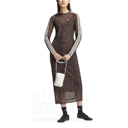 VESTIDO SNAKE PRINT MAXI DRESS