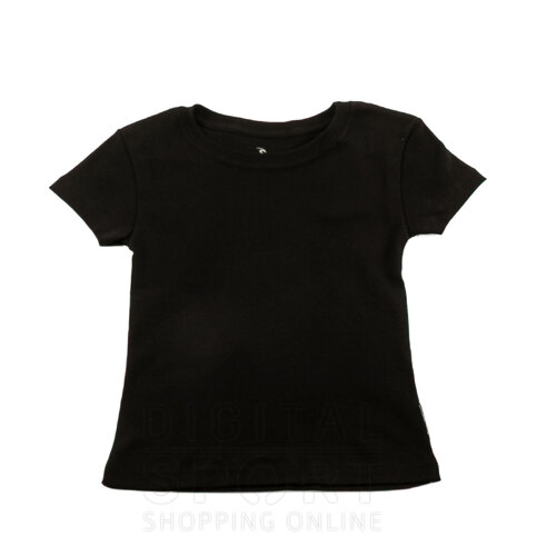 REMERA BABY RIB PLAIN