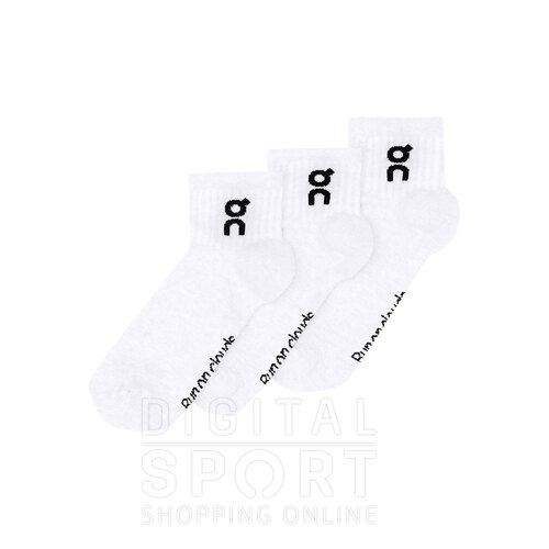 PACK X 3 MEDIAS LOGO SOCK MID