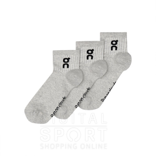 PACK X 3 MEDIAS LOGO SOCK MID