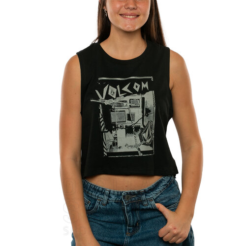 REMERA HOUR SOLID CROP