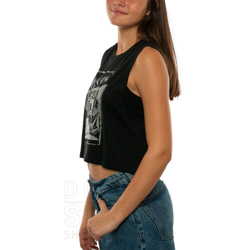 REMERA HOUR SOLID CROP
