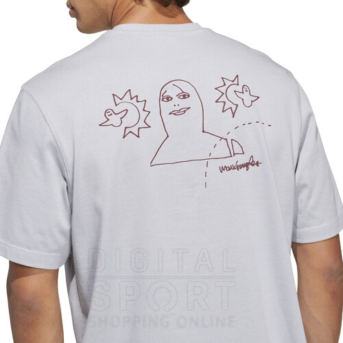 REMERA SKATEBOARDING X MARK GONZALES NOT AMUSED