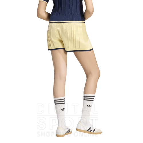 SHORT DE PUNTO TRENZADO