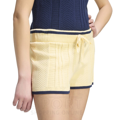 SHORT DE PUNTO TRENZADO