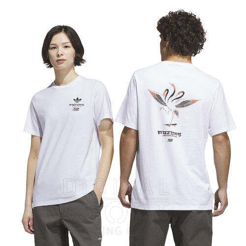 REMERA SKATEBOARDING X TEMPLE OF SKATE CRANE