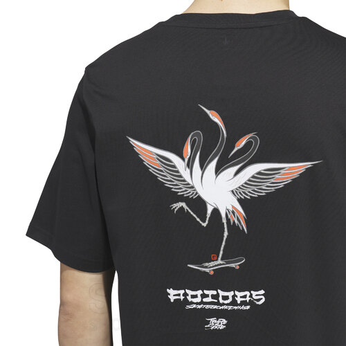 REMERA X TEMPLE OF SKATE CRANE