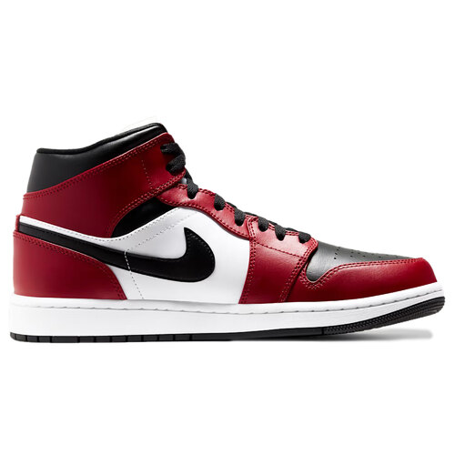 BOTAS AIR JORDAN 1 MID CHICAGO BLACK TOE