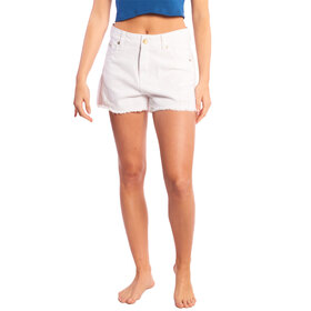 SHORT JEAN MID FRAYED
