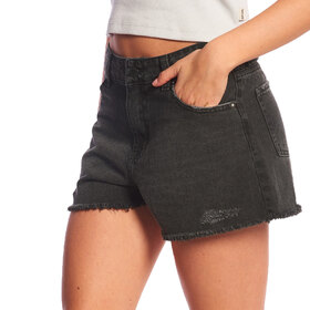 SHORT JEAN MID FRAYED