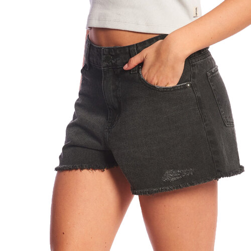 SHORT JEAN MID FRAYED