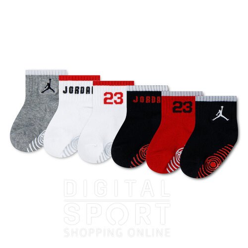 PACK X 6 MEDIAS JORDAN