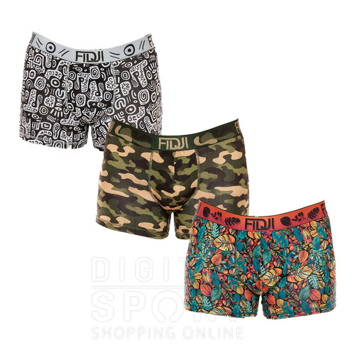 PACK X 3 BOXERS FULL PRINT