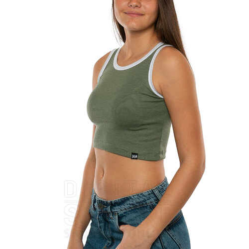 MUSCULOSA CROP COMBINADA