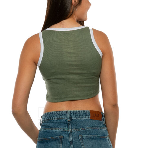 MUSCULOSA CROP COMBINADA