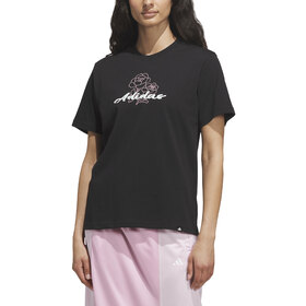 REMERA GRAPHIC FLORAL WORDMARK