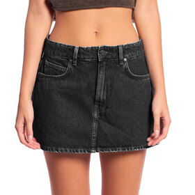 POLLERA JEAN MINI SHORT