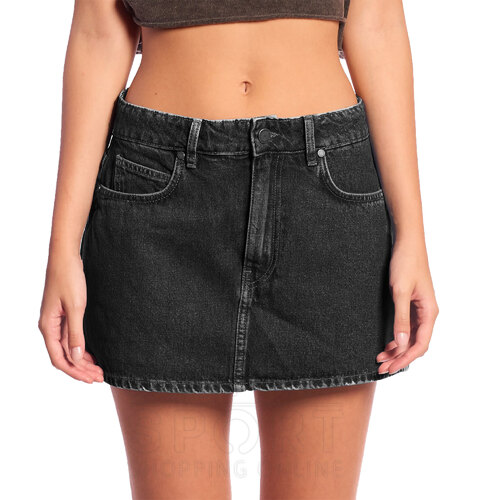POLLERA JEAN MINI SHORT