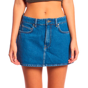 POLLERA JEAN MINI SHORT
