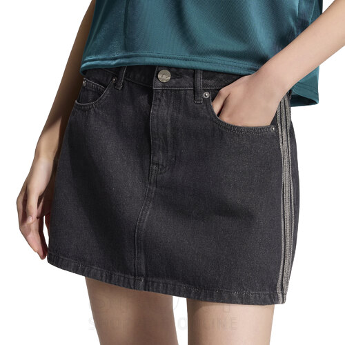 POLLERA DENIM TIRO MEDIO