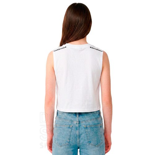 MUSCULOSA CROP NEW WAVES KIDS