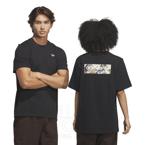 REMERA SKATEBOARDING CAMO LOGO