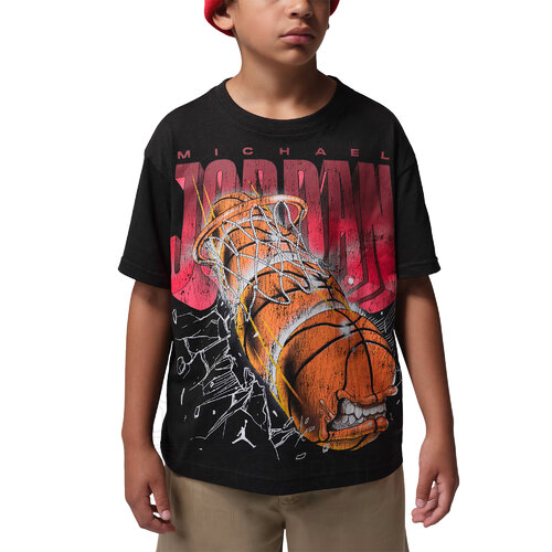 REMERA JORDAN MONSTER BLACK KIDS